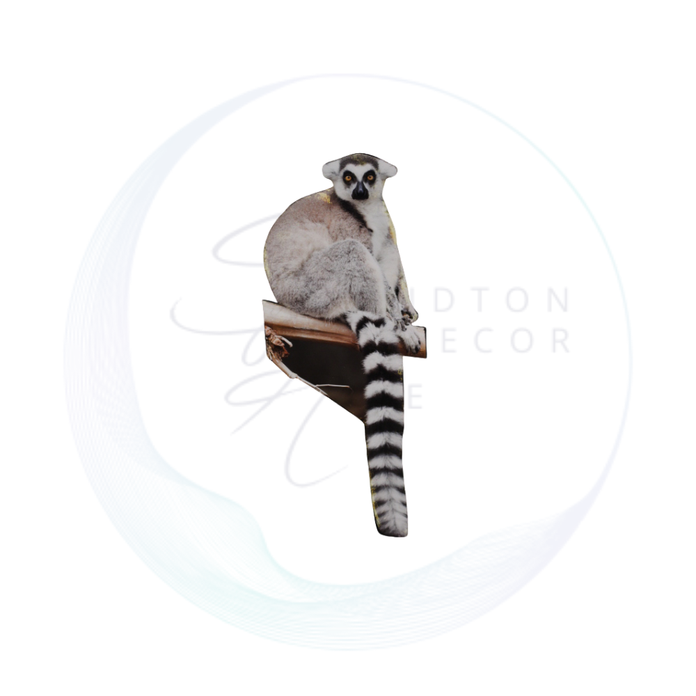 Lemur Cut Out XO1 Double Sided Size: 780mm H x 310mm W