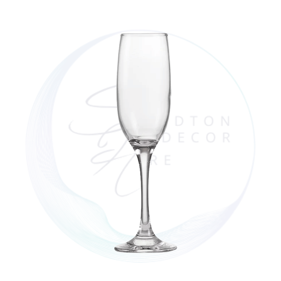 champagne glass 190ml for event tables
