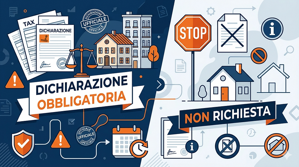 Dichiarazione di successione: quando è obbligatoria e quando non serve
