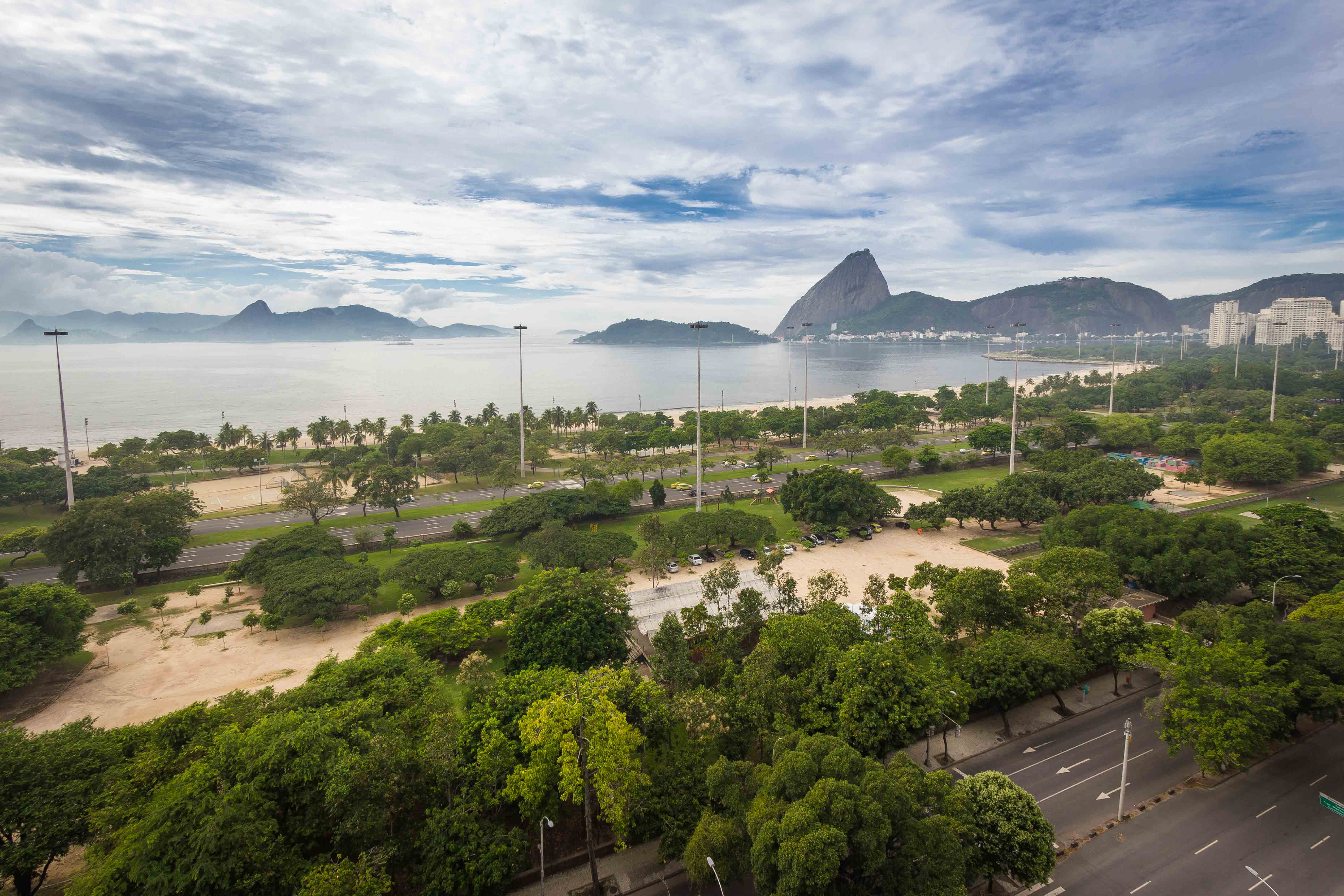 Paisagismo - Vista do hotel