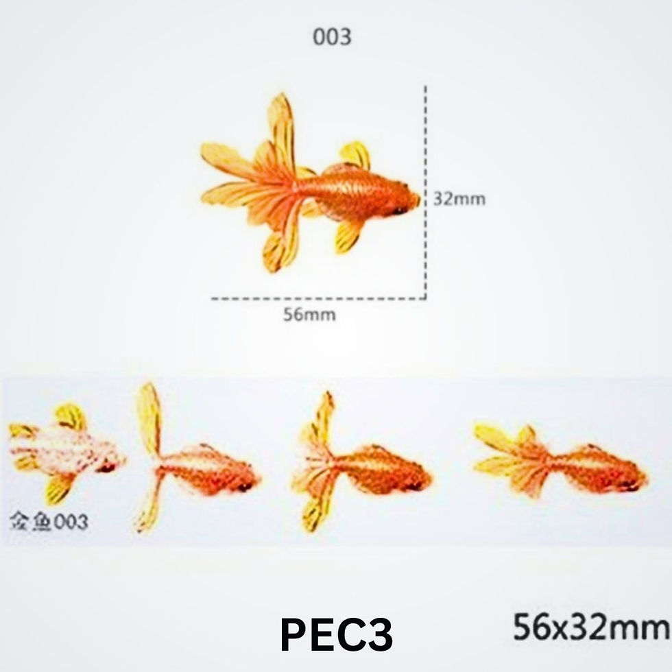 Miniatura: Stickers Peces 3D