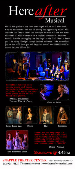 Hereafter Musical Poster [Front]