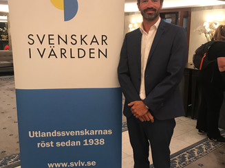 Celebrating the Svenskar i Världen award