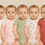 Miniatura: Carters baby - Kit 5 bodys menina - Framboesas