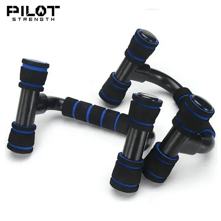 Thumbnail: Pilot Push Up Stands Handles Bars Home Gym Fitness