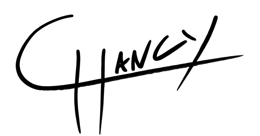 chancy logo texture feutre