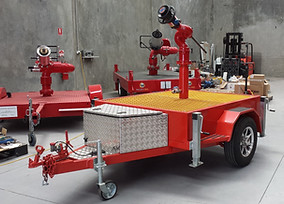 Pearl Fire Emergency Response Monitor Trailer