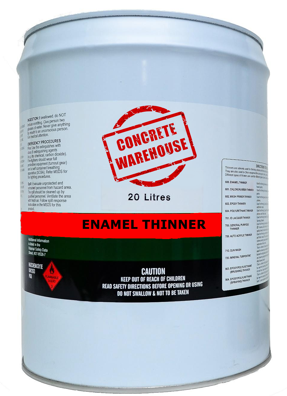 Paint & Concrete Sealer Enamel Thinners eBay