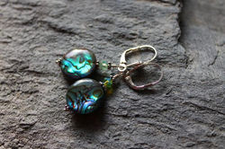 Green Abalone Earrings02