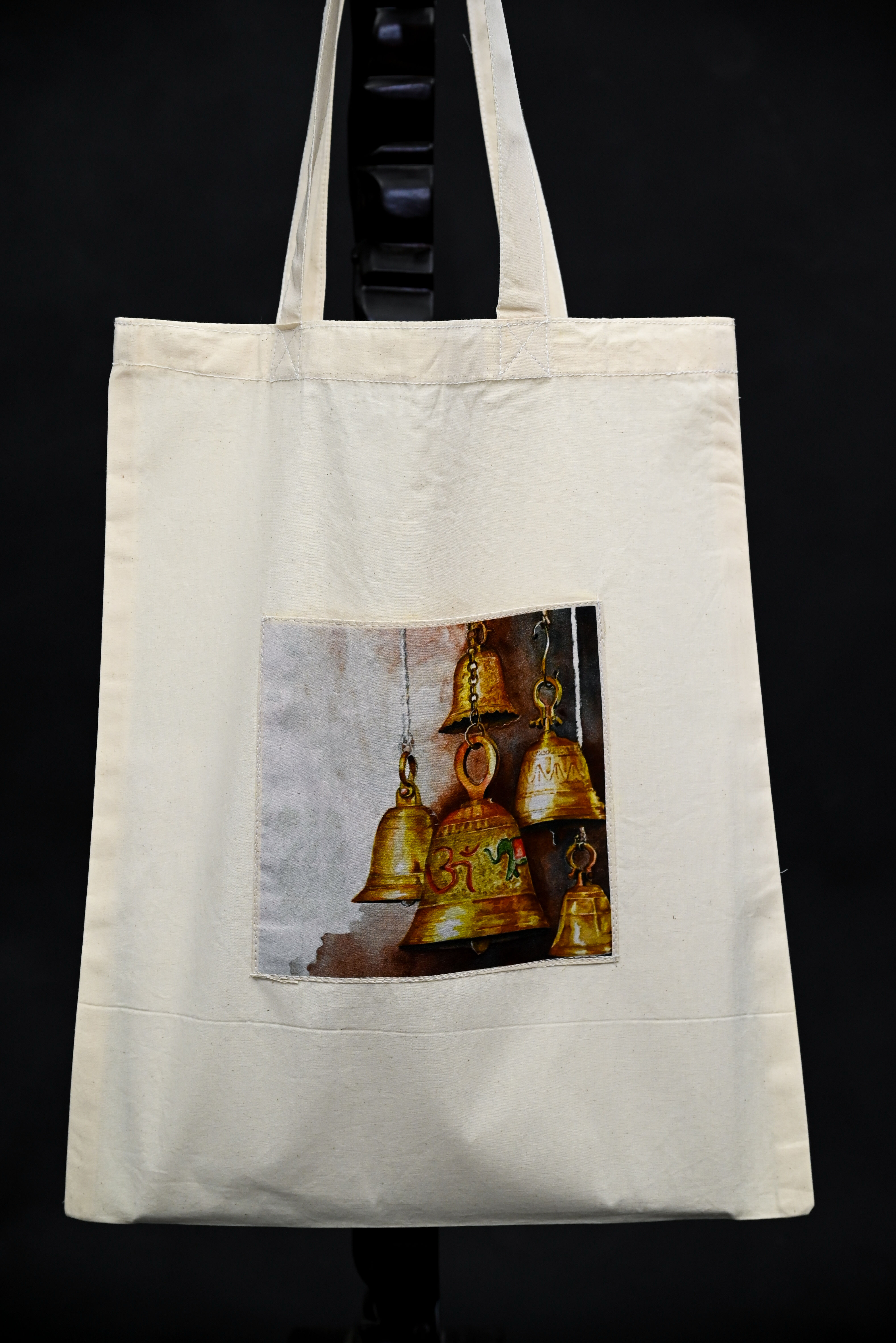 Tote Bag: Temple Bells