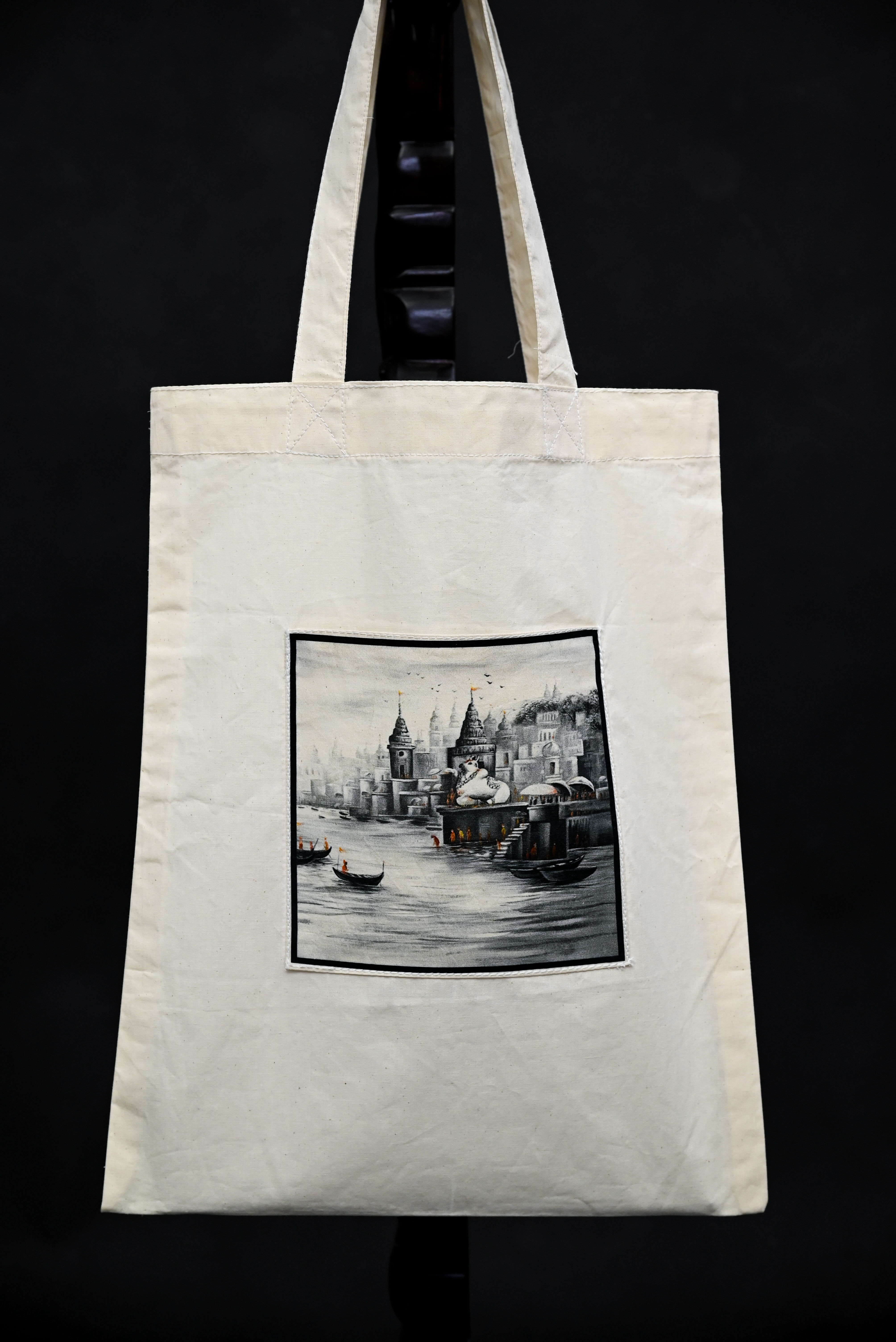 Tote Bag: Twilight Monochrome
