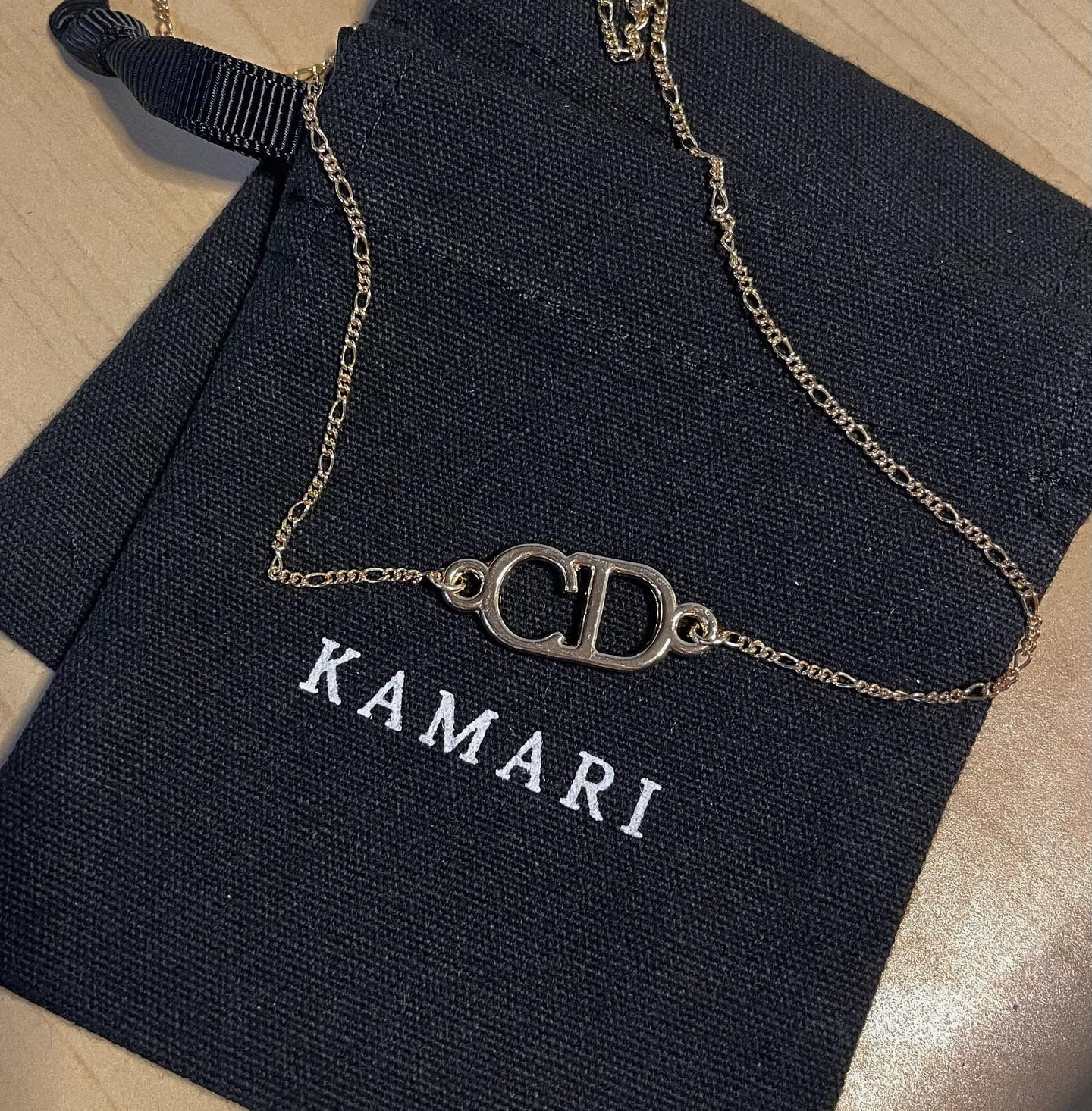 Christian Dior repurposed necklace