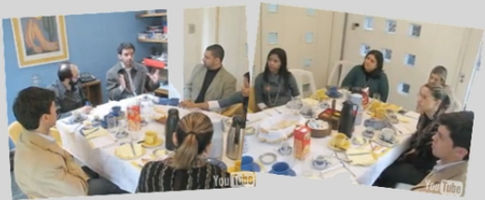 Café da manhã "Pão com Manteiga", na KlaumonForma, 1º/10/2009