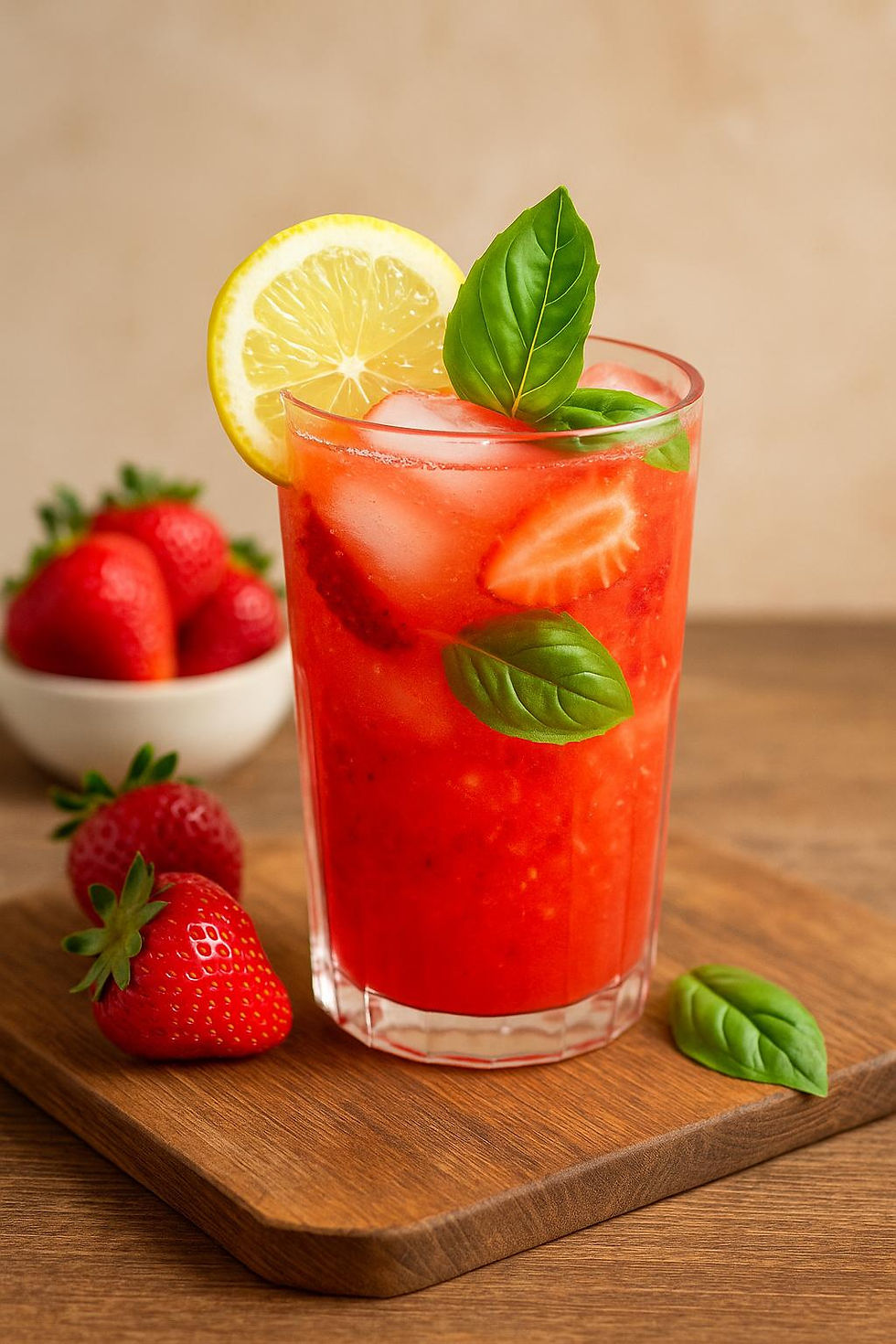 Lavanta Çaylı Çilekli Limonata