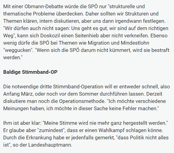 Unique research Umfrage HEUTE Frage der Woche josef kalina peter hajek doskozil parteifuehrung