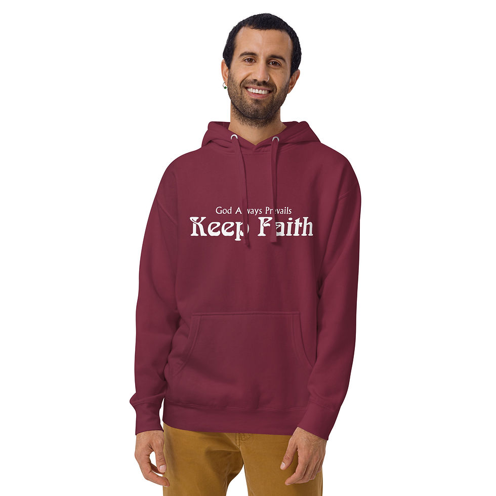 Thumbnail: KEEP FAITH- GOD ALWAYS PREVAILS  Hoodie