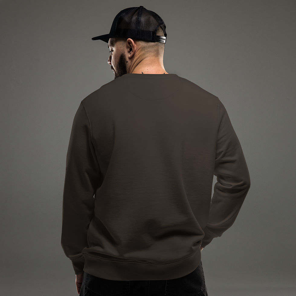 Thumbnail: SPREAD PEACE NOT PAIN organic sweatshirt