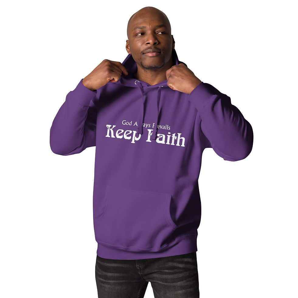 Thumbnail: KEEP FAITH- GOD ALWAYS PREVAILS  Hoodie