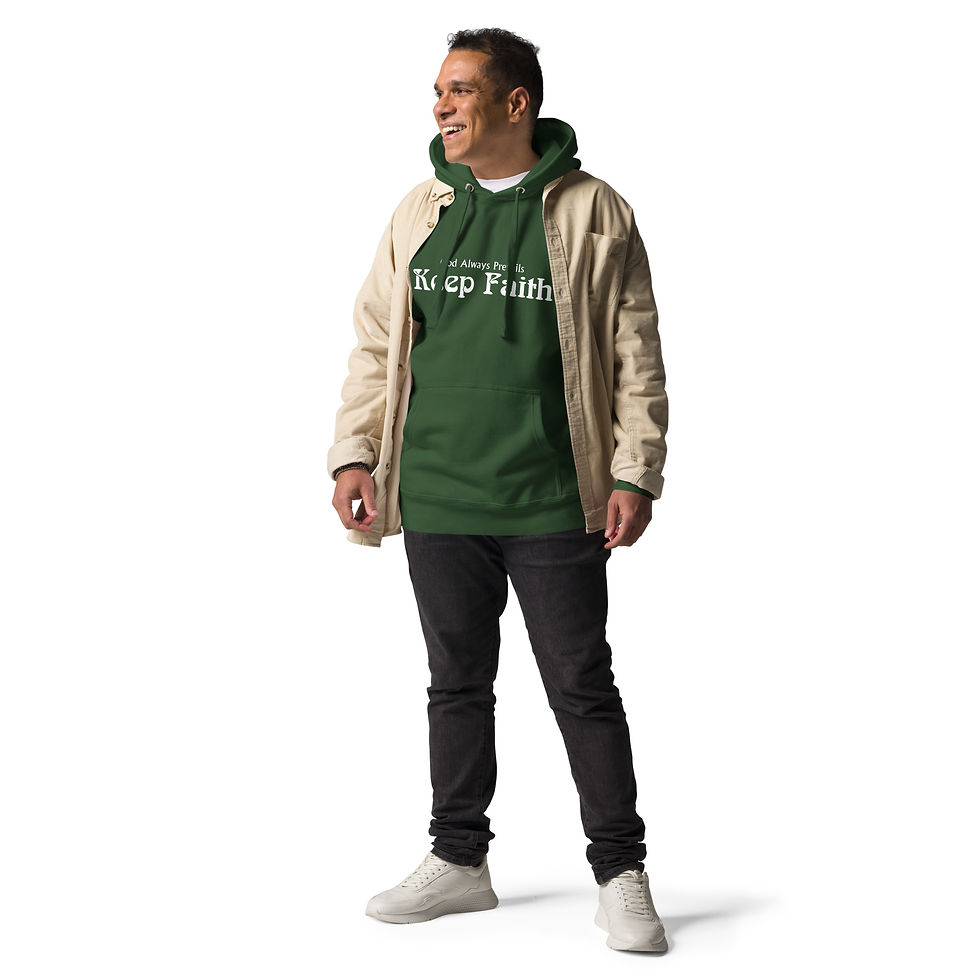 Thumbnail: KEEP FAITH- GOD ALWAYS PREVAILS  Hoodie
