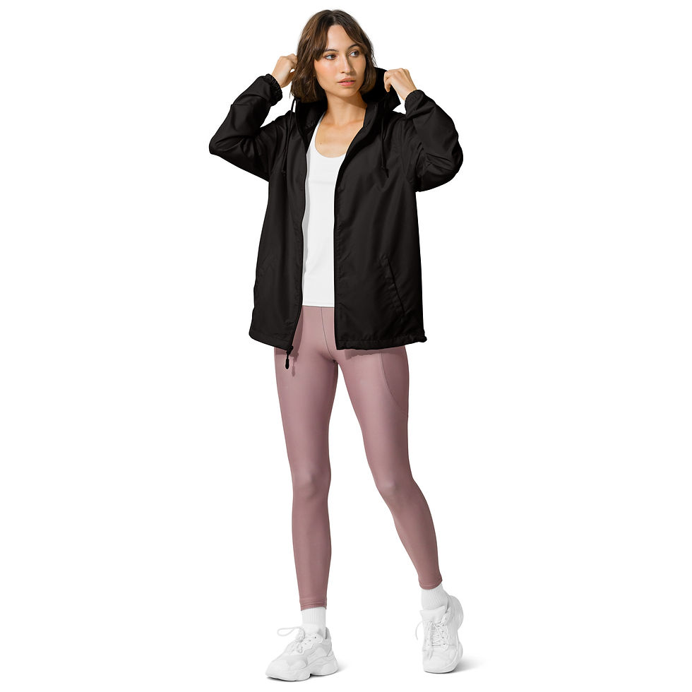 Thumbnail: choose peace- praise god- keep faith: light weight zip up windbreaker jacket 