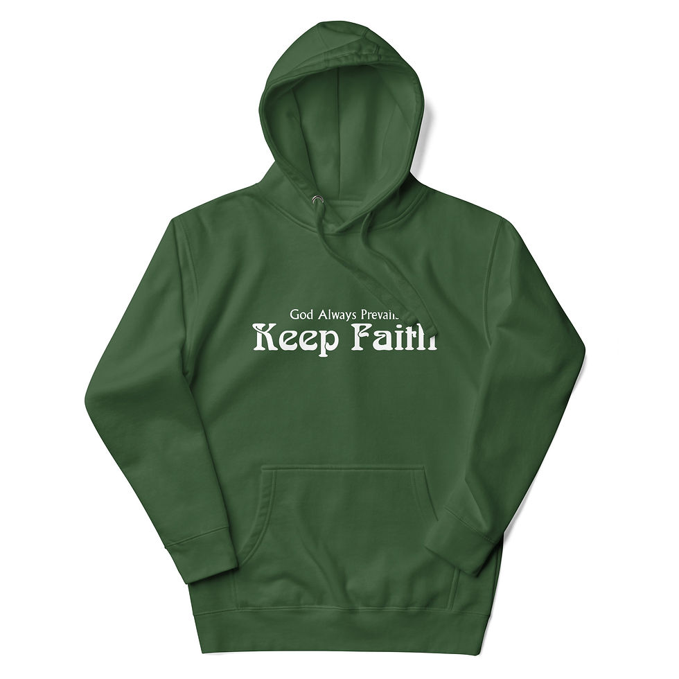 Thumbnail: KEEP FAITH- GOD ALWAYS PREVAILS  Hoodie