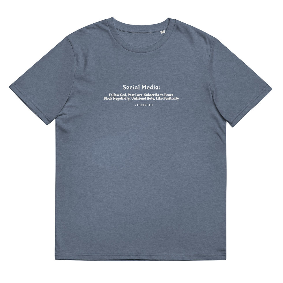 Thumbnail: #THE TRUTH organic cotton t-shirt