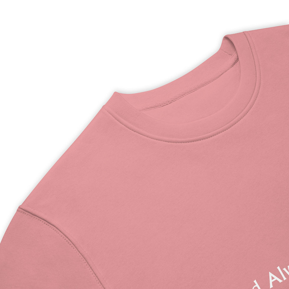 Thumbnail: KEEP FAITH GOD PREVAILS (eco-friendly) sweatshirt.