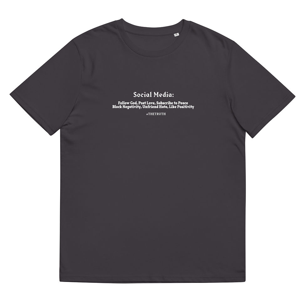 Thumbnail: #THE TRUTH organic cotton t-shirt