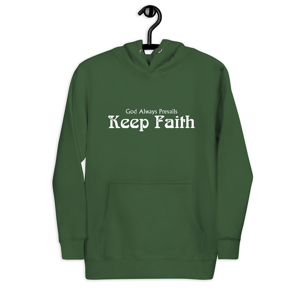 Thumbnail: KEEP FAITH- GOD ALWAYS PREVAILS  Hoodie