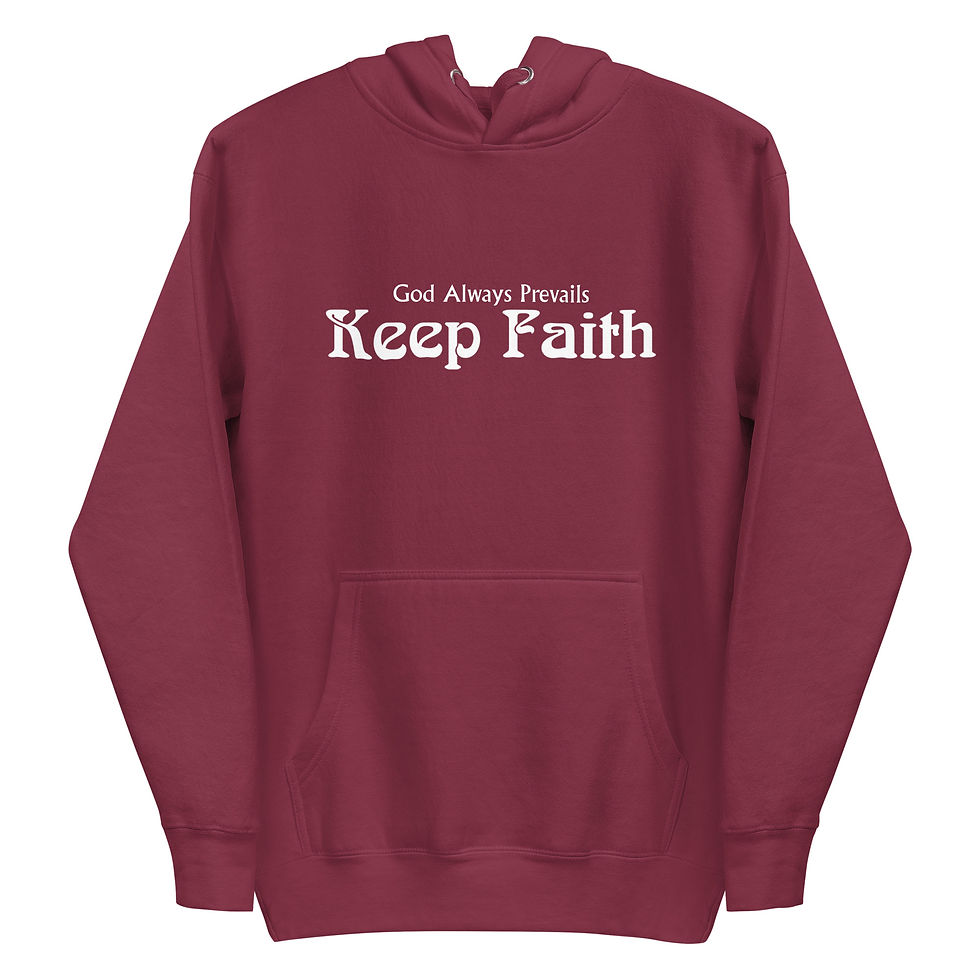 Thumbnail: KEEP FAITH- GOD ALWAYS PREVAILS  Hoodie