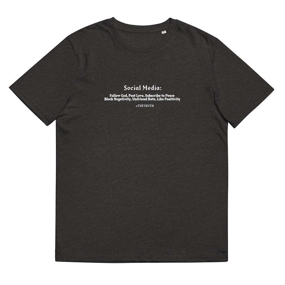 Thumbnail: #THE TRUTH organic cotton t-shirt