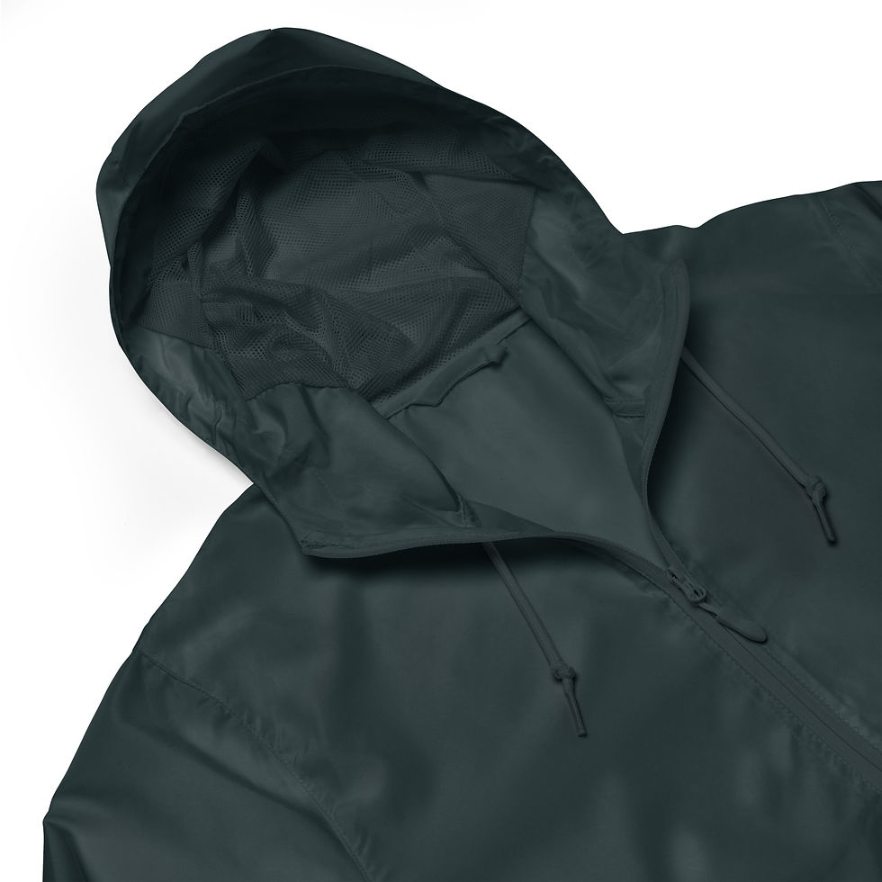 Thumbnail: choose peace- praise god- keep faith: light weight zip up windbreaker jacket 