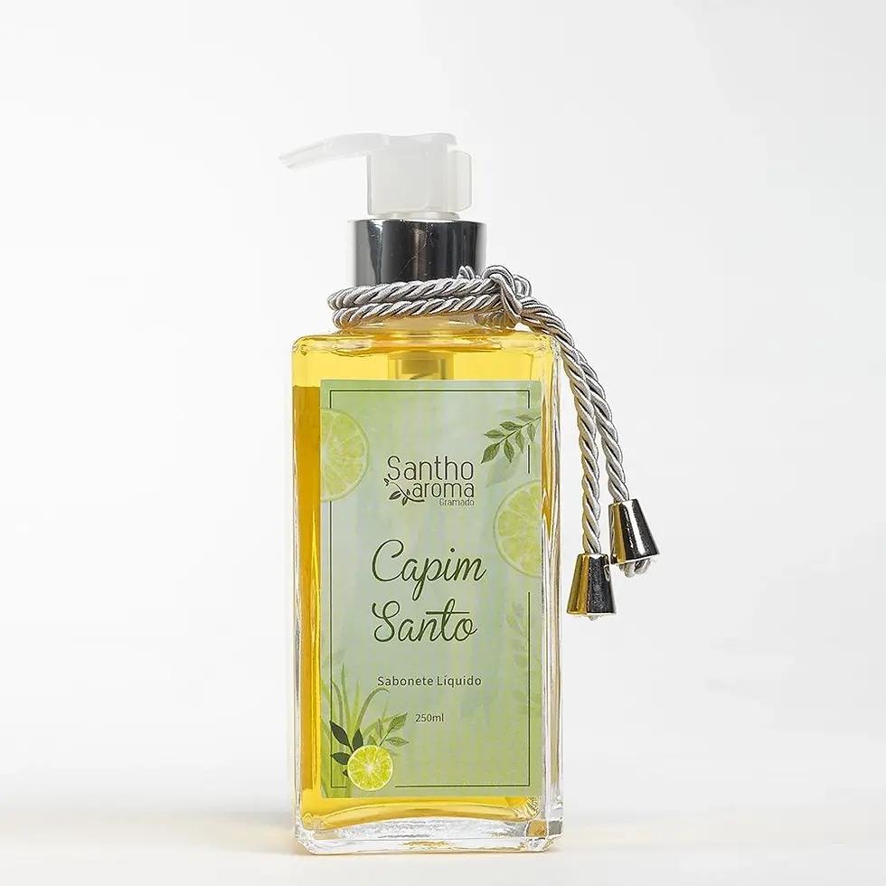 Sabonete Líquido Transparente Capim Santo