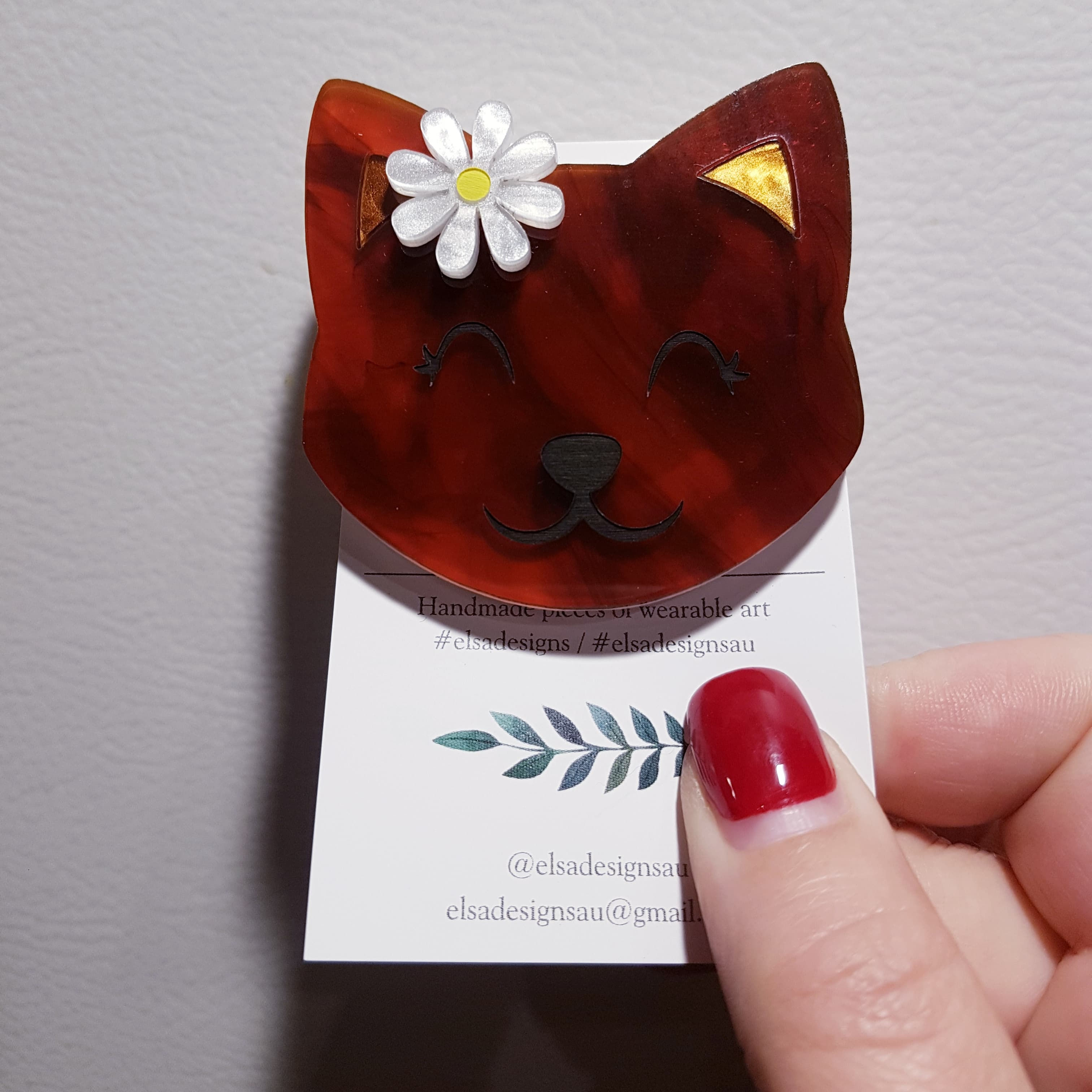 Elsa Designs - Flower Kitten (Tortie)