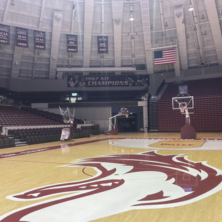 basketball court at SIU