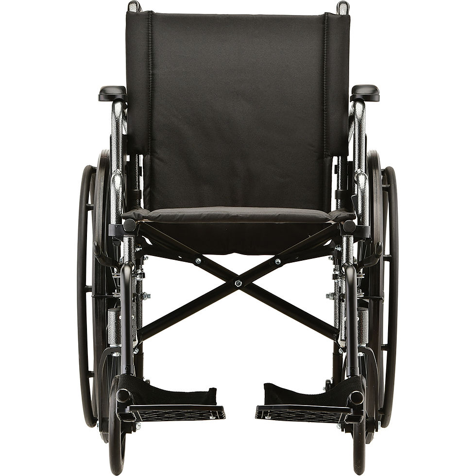 Thumbnail: Nova Lightweight 16" Steel Wheelchair #7160L