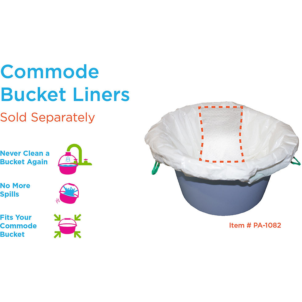 Thumbnail: Drop Arm Commode Nova Model #8900