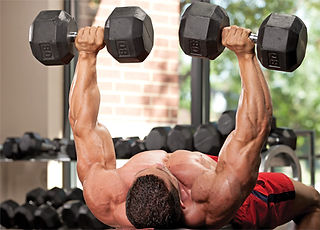dumbbell press