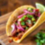 Beef Barbocoa ( w/ salsa roja & pickled onion )