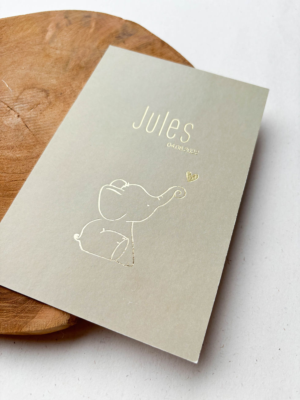 Geboortekaartje Jules