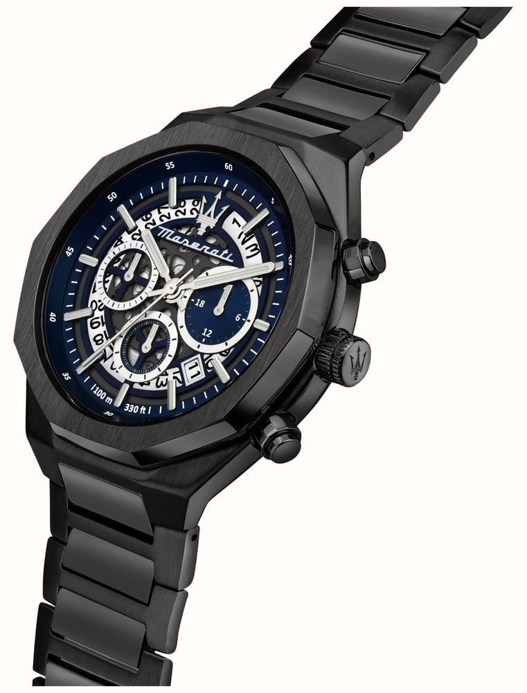 Thumbnail: Maserati Stile Skeleton Chronograph watch 155786