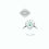 Thumbnail: Sterling Silver Emerald Oval Cubic Zirconia Ring 153391