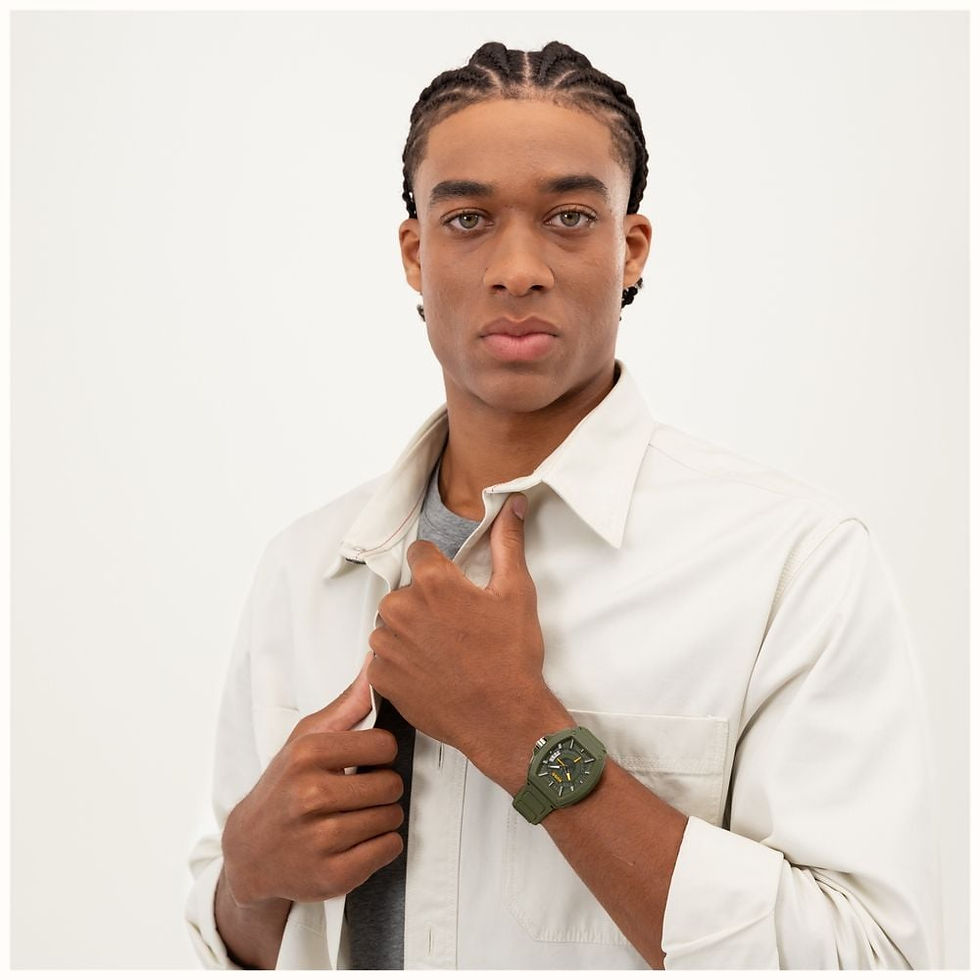 Thumbnail: Hugo Boss Modern stainless steel quartz watch 1530433