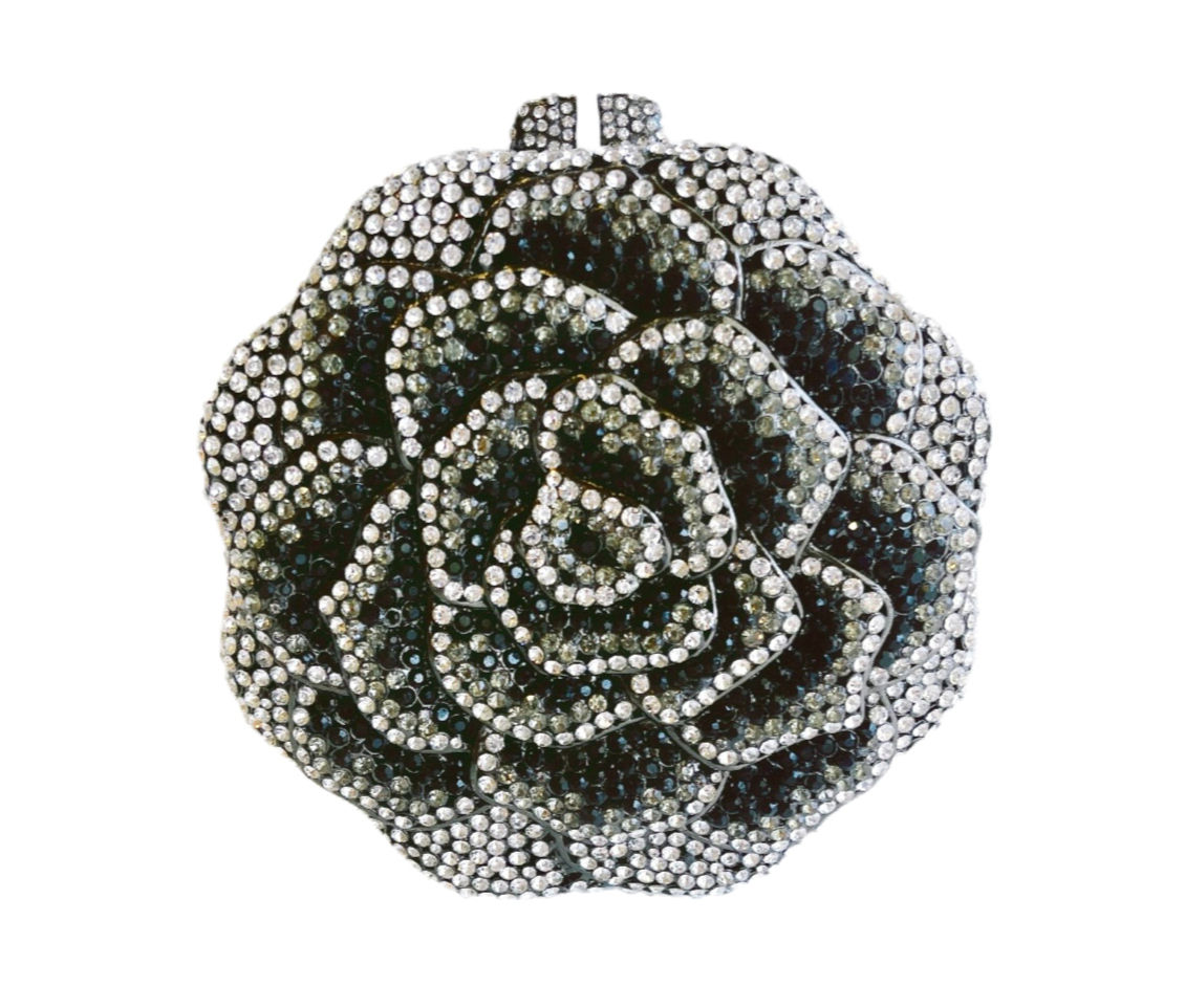 Crystal Rose Handbag Clutch 151720