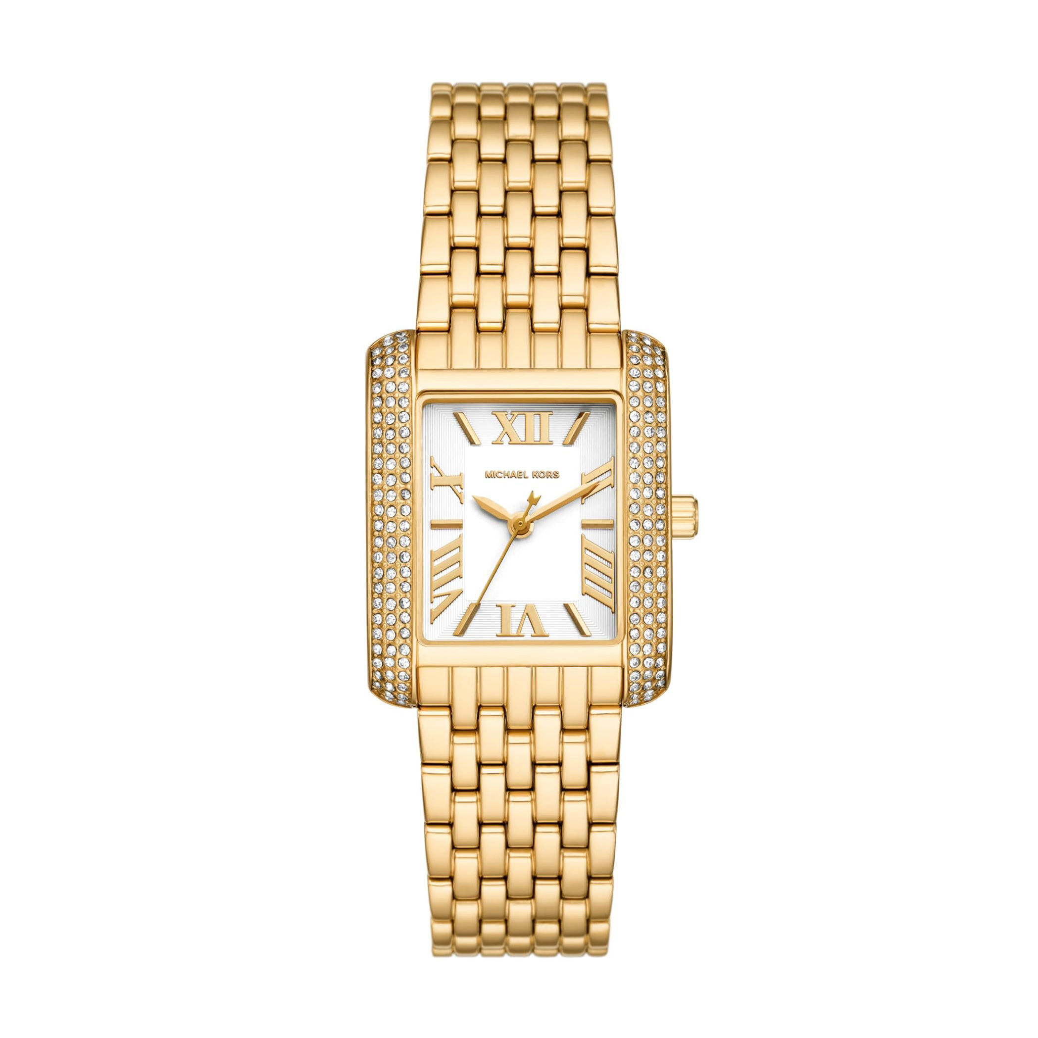 Michael Kors Emery Three-Hand Gold-Tone Stainless Steel Women's Watch 153645