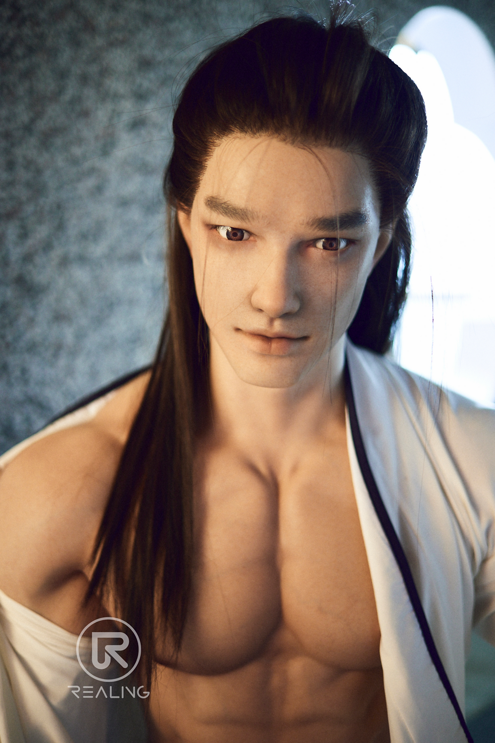 縮圖：睿靈REALING男矽膠娃娃 - 涵陽Hilary - 180cm - (全矽膠)