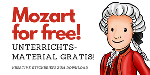 Steckbrief zu Wolfgang Amadeus Mozart - Unterrichtsmaterial Musikunterricht kostenlos