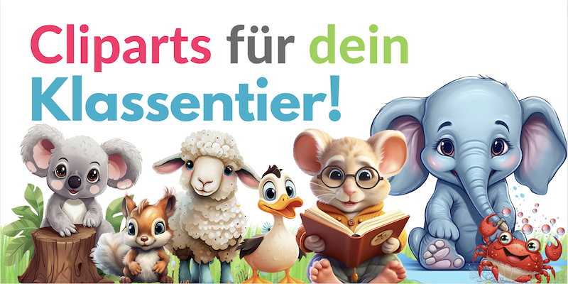 Hier findest du wunderschöne Cliparts mit Elefanten für die Grundschule. Egal, ob du mit einer Elefantenklasse ins neue Schuljahr startest oder Elefanten einfach magst - Kinder lieben sie sowieso!