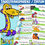 Miniaturbild: Dinoklasse Klassentier Dinosaurier Tagestransparenz Klassenmaskottchen Grundschule Tafelmaterial