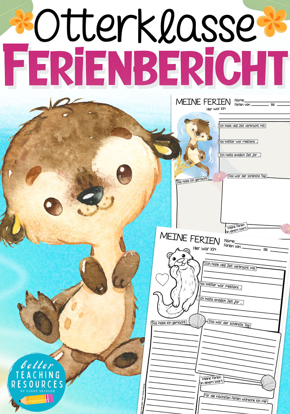 Otterklasse Ferienbericht Klassentier Otter Grundschule kreatives Schreiben Grundschule